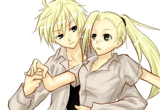 Naruto and Ino Very Cute Blond Couple (2)